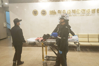 2018년 소방서합동 화재상황 대피훈련